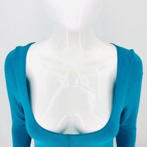 Wet Seal Flowy Flare Summer Blue Dress